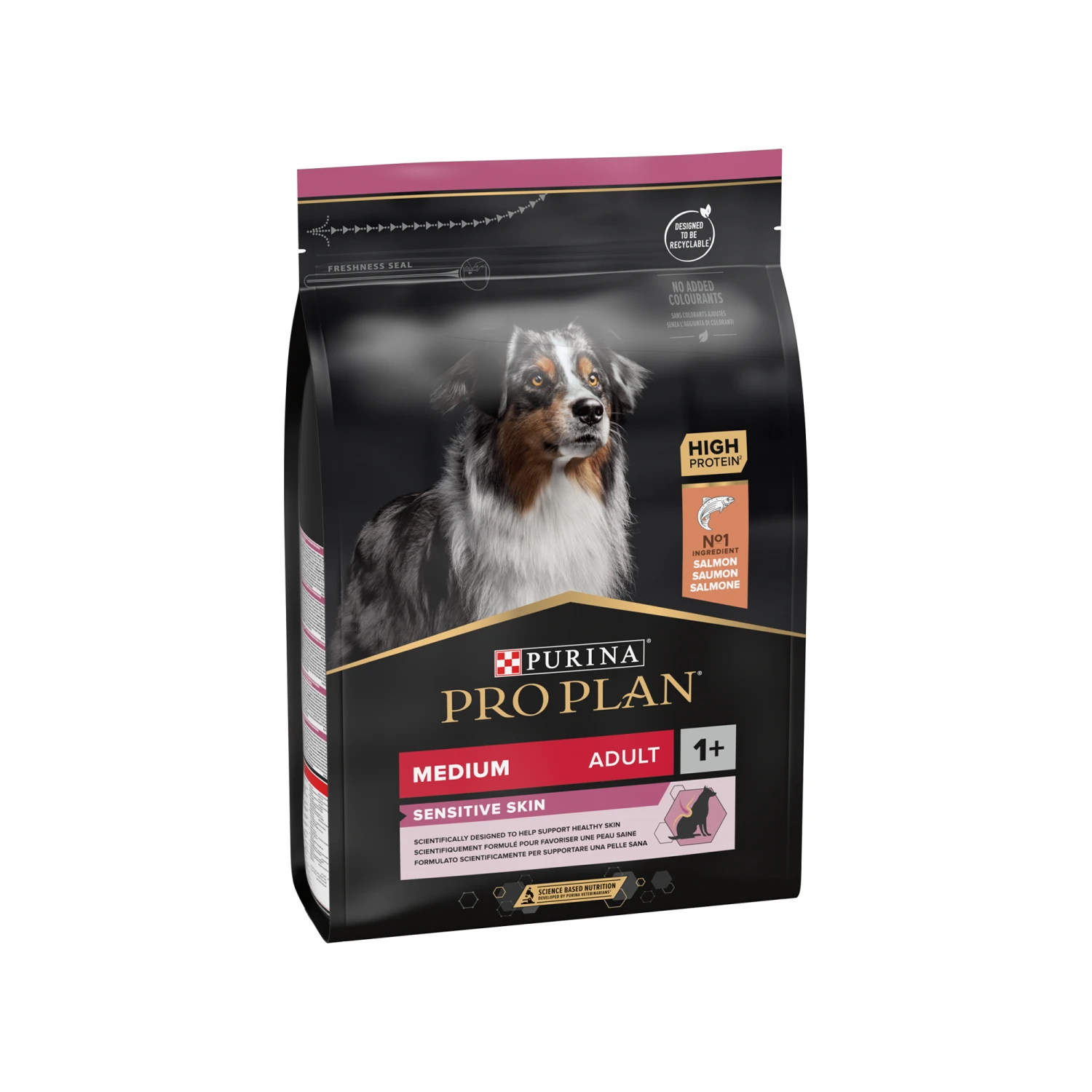 Purina Pro Plan Dog - Medium Adult - Sensitive Skin 1 Purina Pro Plan Dog - Medium Adult - Sensitive Skin