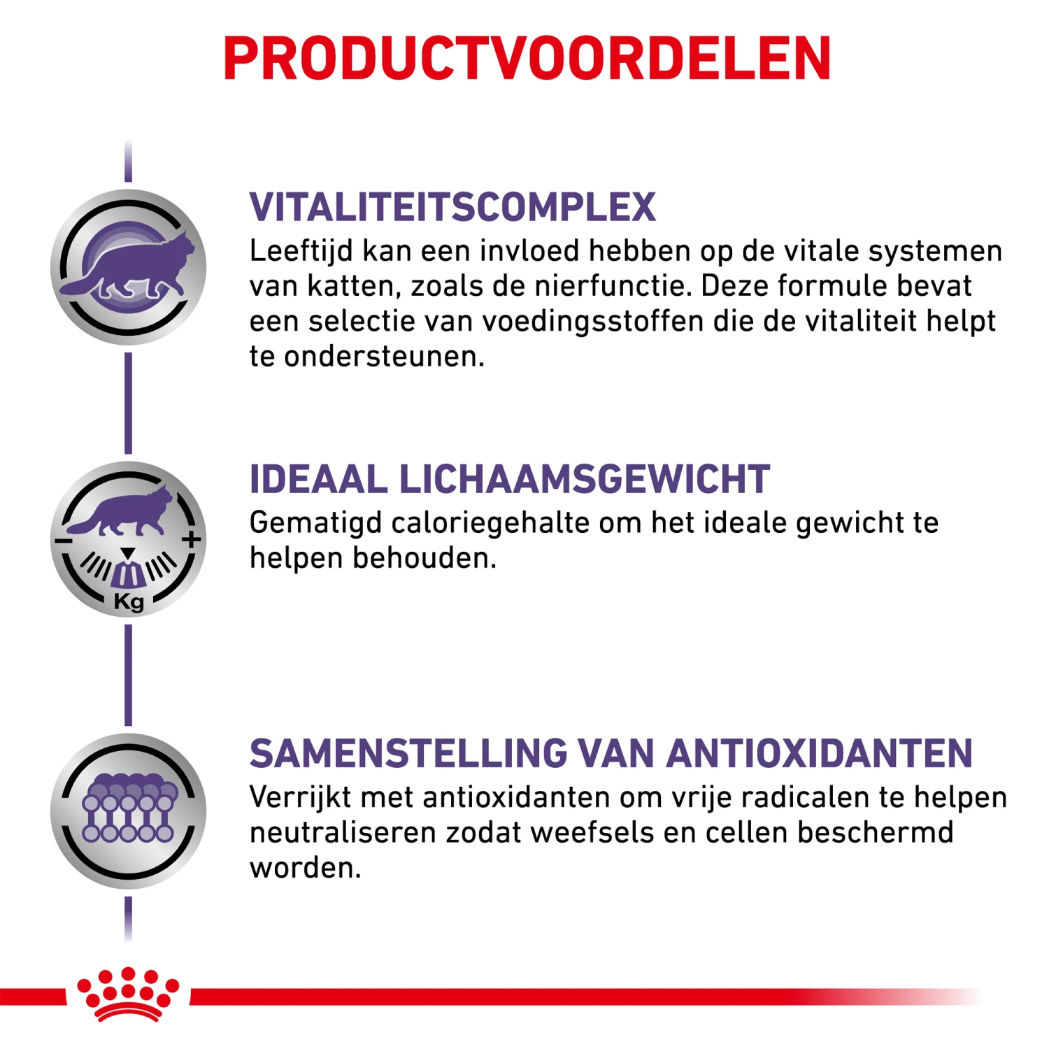 Royal Canin VCN - Mature Consult Balance - Cat - Maaltijdzakje 3 Royal Canin VCN - Mature Consult Balance - Cat - Maaltijdzakje - Afbeelding 3
