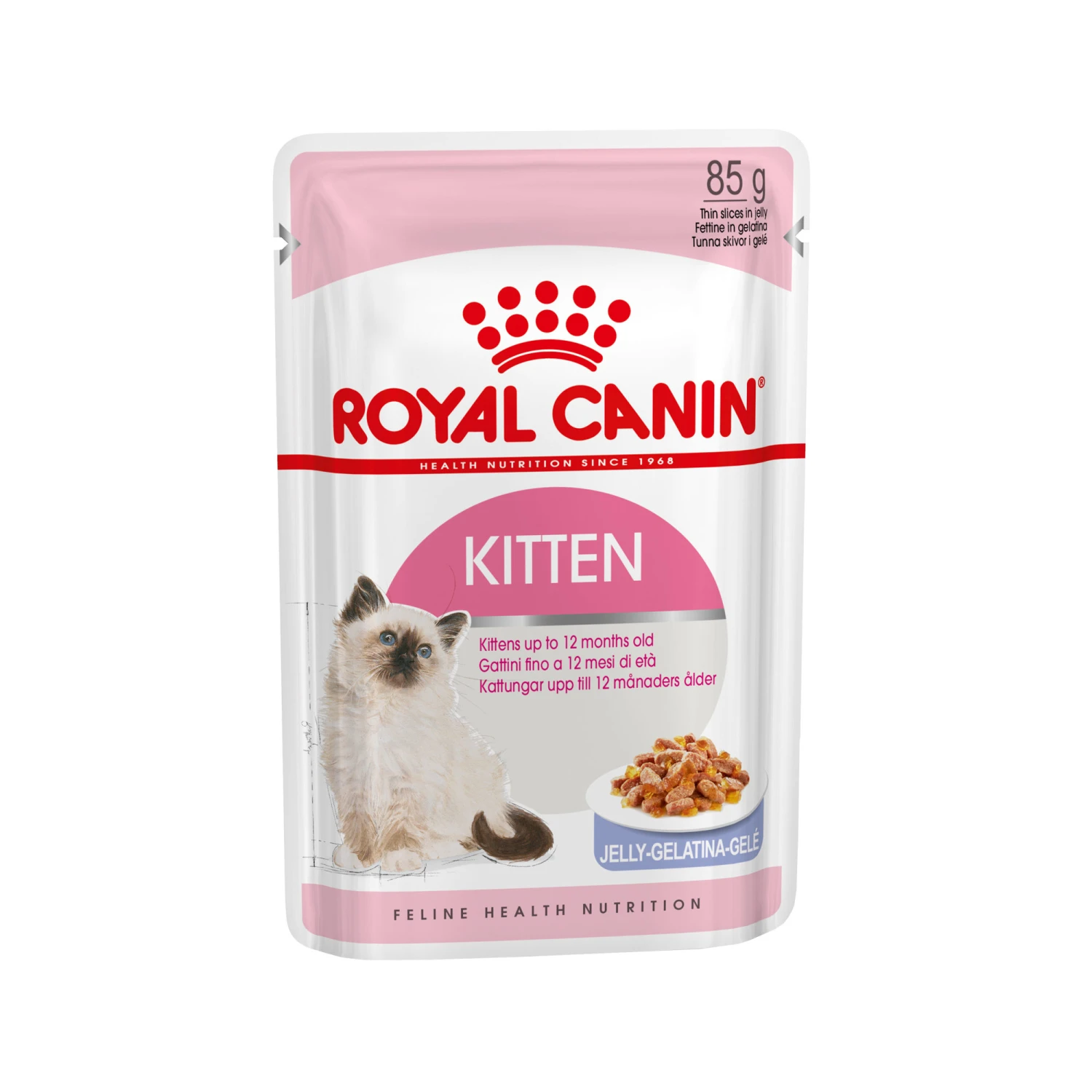Royal Canin Kitten In Jelly - Kattenvoer 1 Royal Canin Kitten In Jelly - Kattenvoer