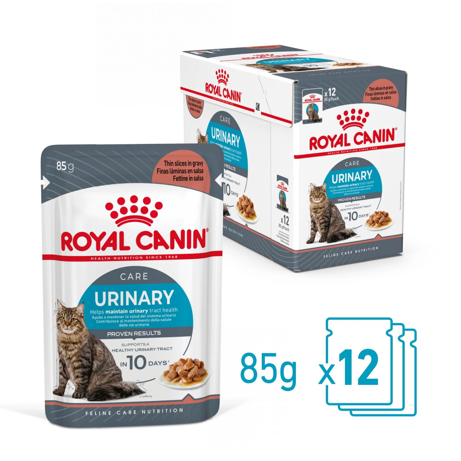 Royal Canin Urinary Care In Gravy - Kattenvoer 5 Royal Canin Urinary Care In Gravy - Kattenvoer - Afbeelding 5