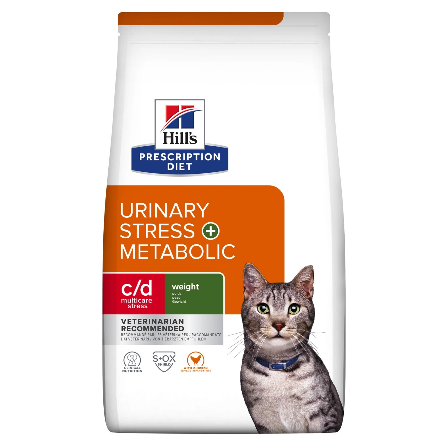 Hill's Prescription Diet - Feline - C/d Urinary Stress + Metabolic 3 Hill's Prescription Diet - Feline - C/d Urinary Stress + Metabolic - Afbeelding 3