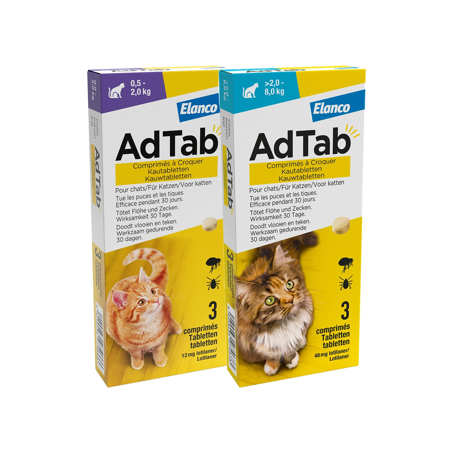 AdTab Kauwtabletten Kat 3 AdTab Kauwtabletten Kat - Afbeelding 3
