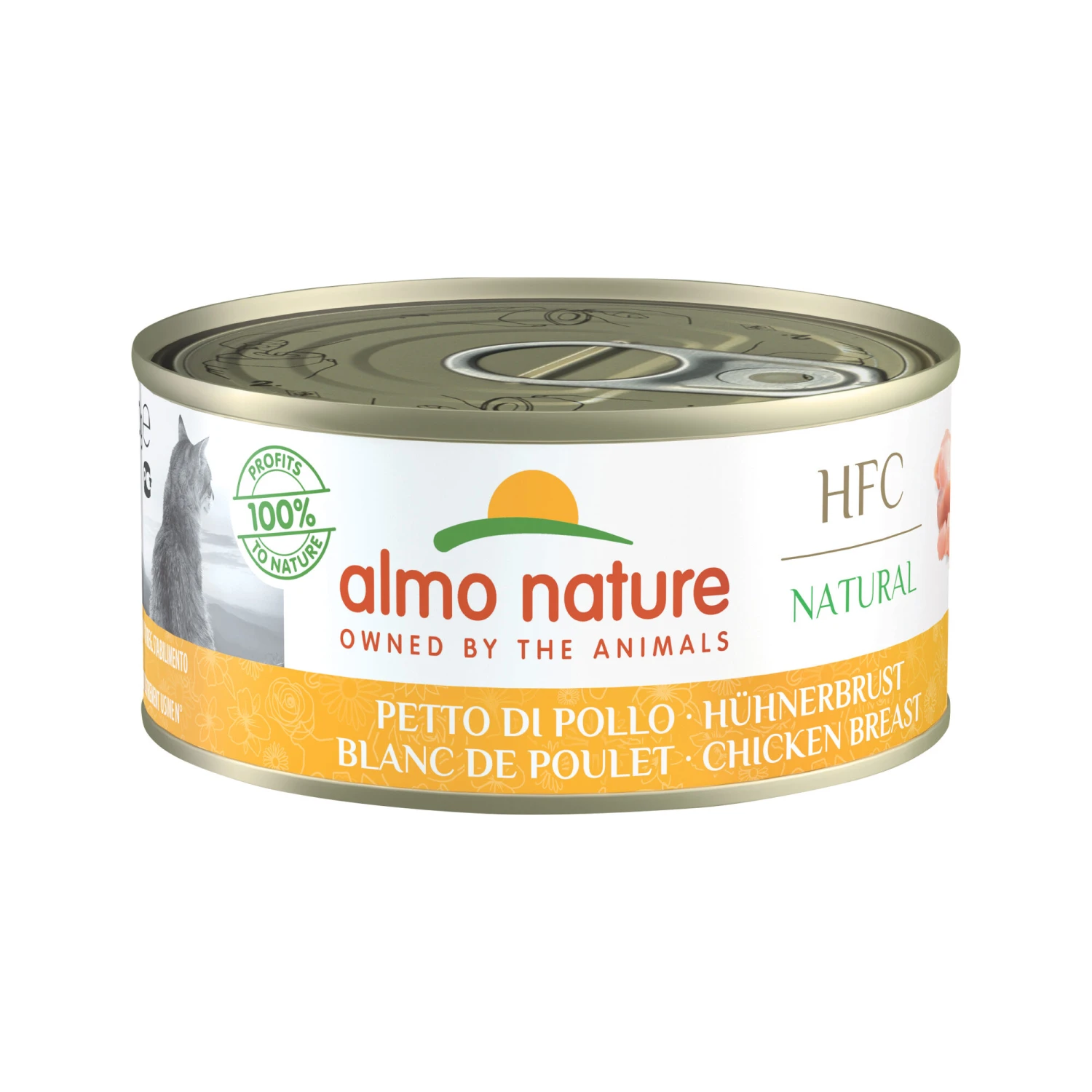 Almo Nature HFC 150 Natural Kattenvoer - Kippenvlees 2 Almo Nature HFC 150 Natural Kattenvoer - Kippenvlees - Afbeelding 2
