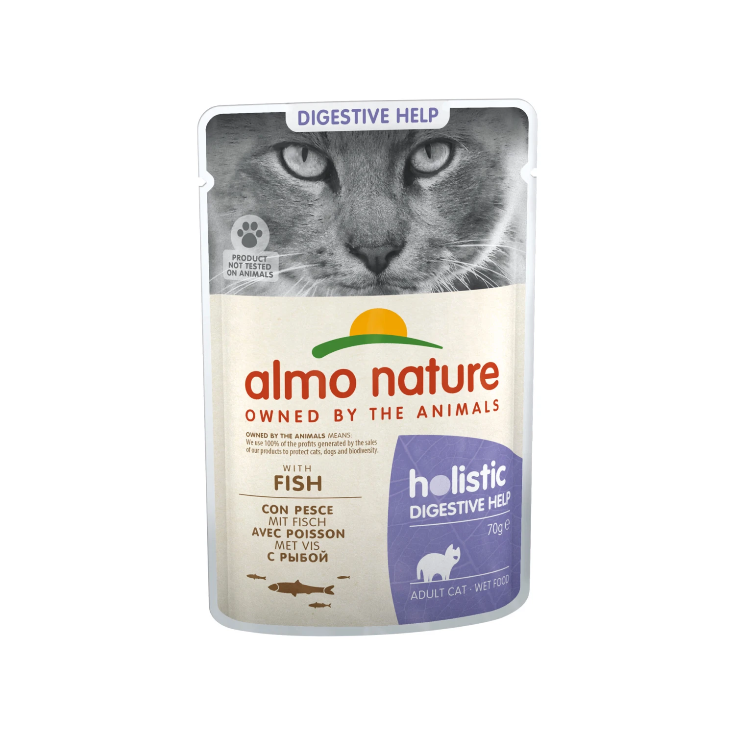 Almo Nature Holistic Adult Natvoer - Digestive Help 2 Almo Nature Holistic Adult Natvoer - Digestive Help - Afbeelding 2