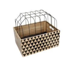 Beeztees Houten Fietsmand Touring + Kap -Premium Dierenwinkel beeztees houten fietsmand touring kap 174409 0500 none