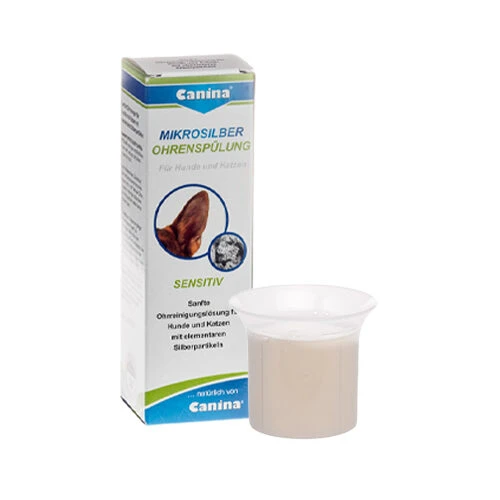 Canina Microzilver Oorspoeling 1 Canina Microzilver Oorspoeling