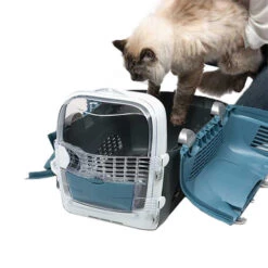 Catit Cabrio Transportbox -Premium Dierenwinkel catit cabrio transportbox 167077 0500 none