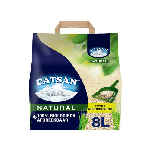 Catsan Naturel Kattenbakvulling 2 Catsan Naturel Kattenbakvulling - Afbeelding 2