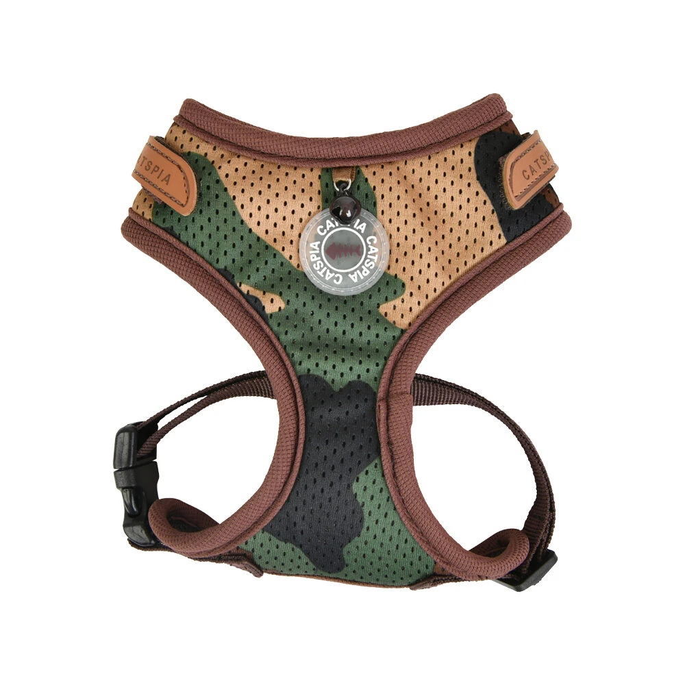 Puppia Catspia Cat Harness Private Camo 1 Puppia Catspia Cat Harness Private Camo
