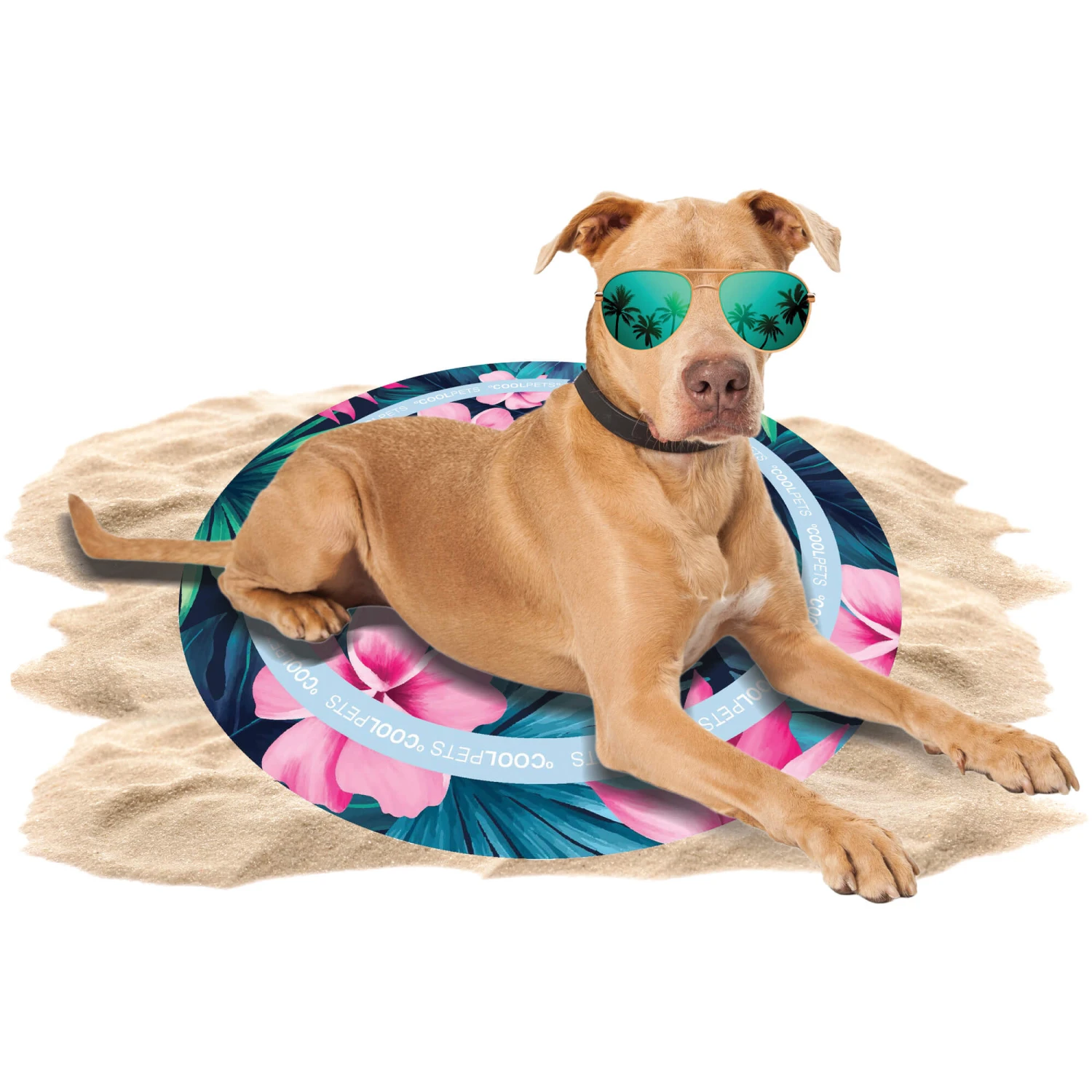 CoolPets Tropical Premium Cooling Mat 8 CoolPets Tropical Premium Cooling Mat - Afbeelding 8