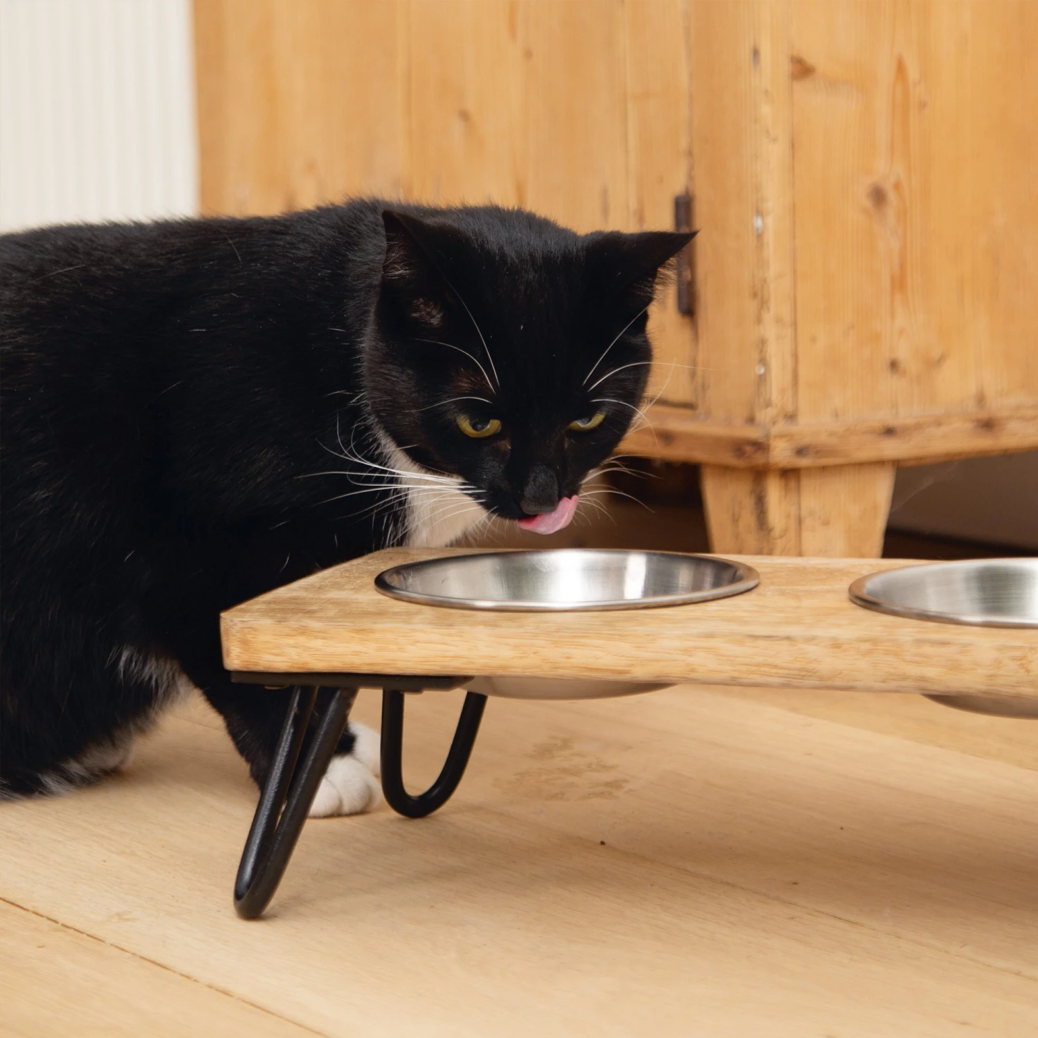 Designed By Lotte Houten Dinerset Linga 2 Designed By Lotte Houten Dinerset Linga - Afbeelding 2