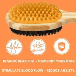 Dogslife Bamboo Dog Brush -Premium Dierenwinkel dogslife bamboo dog brush 219804 0500 none