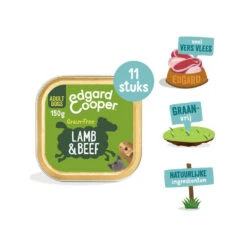 Edgard & Cooper Adult - Lam & Rund - Kuipje -Premium Dierenwinkel edgard cooper adult lam rund kuipje 173626 1000 none