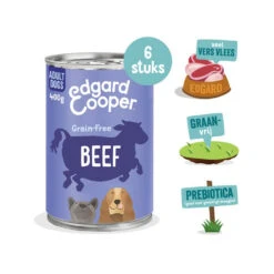 Edgard & Cooper Adult - Rund - Blik -Premium Dierenwinkel edgard cooper adult rund blik 173251 1000 none