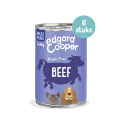 Edgard & Cooper Adult - Rund - Blik -Premium Dierenwinkel edgard cooper adult rund blik 173677 1000 none