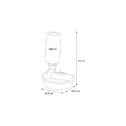 Flamingo Drinkfles Diza -Premium Dierenwinkel flamingo drinkfles diza 222563 1500 none