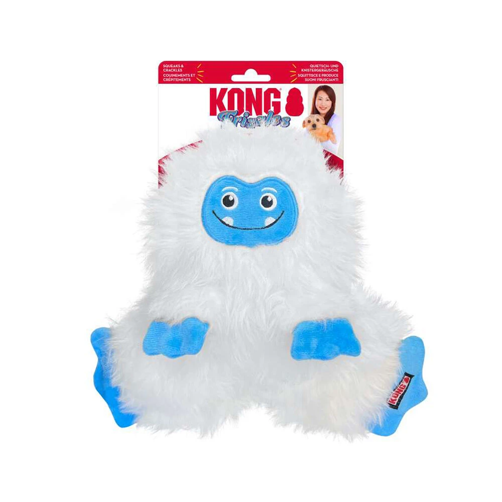 KONG Holiday Frizzles Yeti 1 KONG Holiday Frizzles Yeti