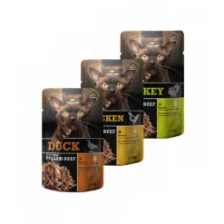 Leonardo Natvoer + Extra Pulled Beef Voor Katten -Premium Dierenwinkel leonardo natvoer extra pulled beef voor katten 219081 1000 none