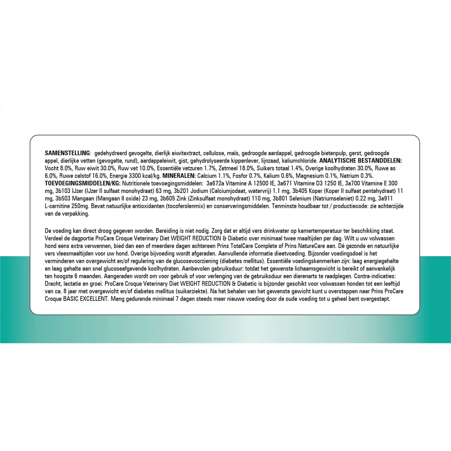 Prins ProCare Croque Weight Reduction & Diabetic 8 Prins ProCare Croque Weight Reduction & Diabetic - Afbeelding 8