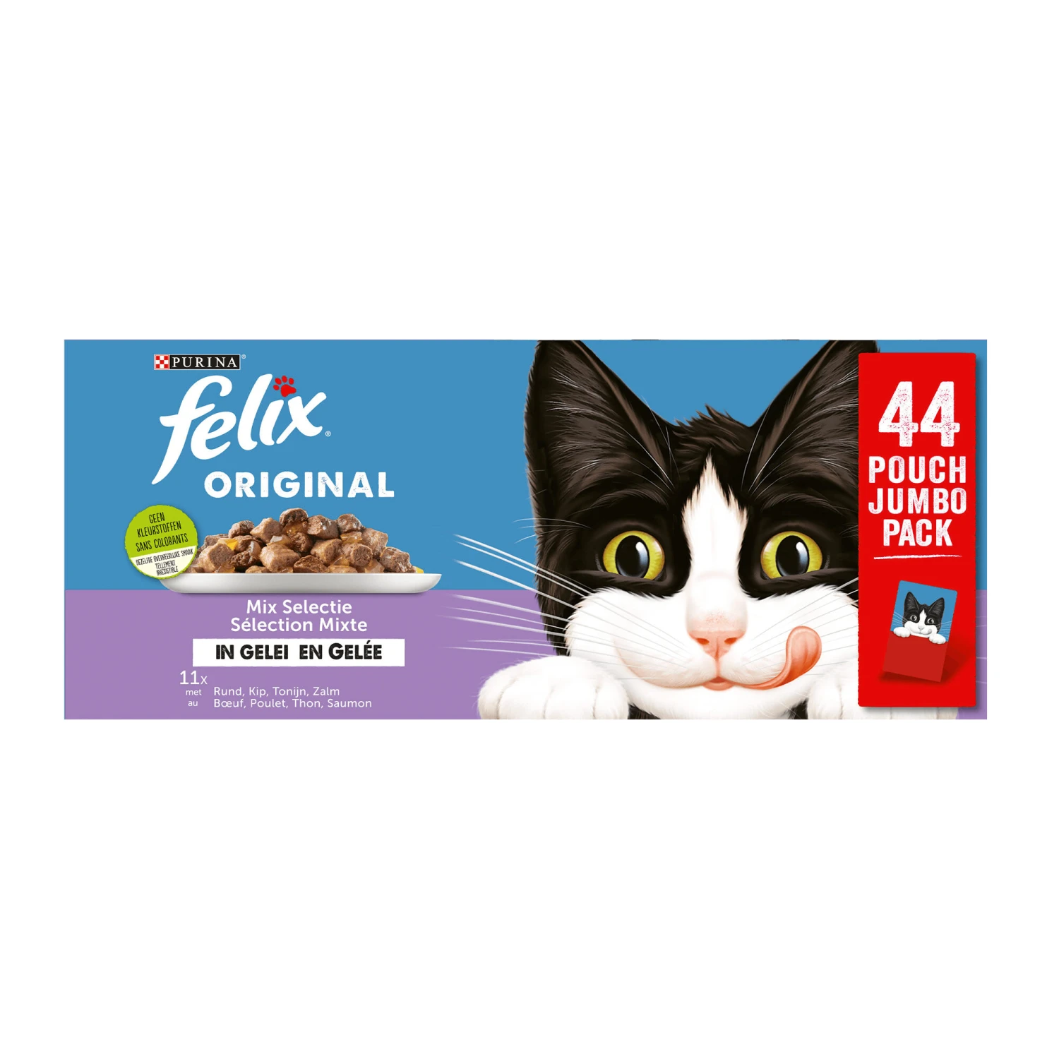 Purina Felix Original Mix Selectie In Gelei