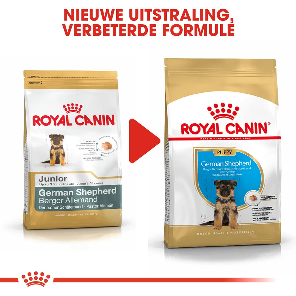Royal Canin German Shepherd Puppy- Hondenvoer 9 Royal Canin German Shepherd Puppy- Hondenvoer - Afbeelding 9