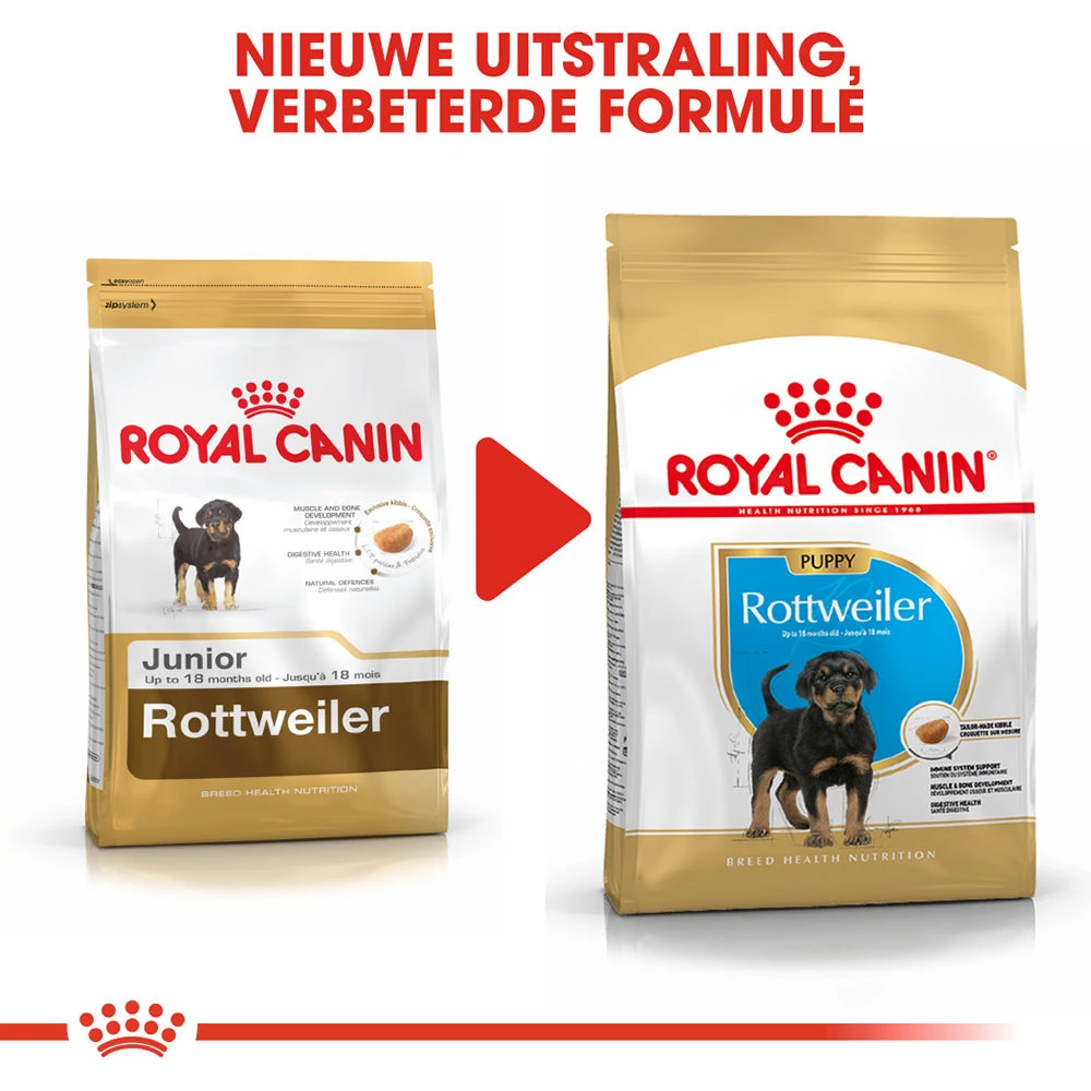 Royal Canin Rottweiler Puppy - Hondenvoer 8 Royal Canin Rottweiler Puppy - Hondenvoer - Afbeelding 8