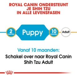 Royal Canin Shih Tzu Puppy - Hondenvoer -Premium Dierenwinkel royal canin shih tzu junior hondenvoer 140390 1000 none