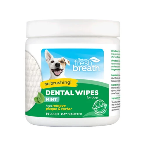 TropiClean Dental Wipes 2 TropiClean Dental Wipes - Afbeelding 2