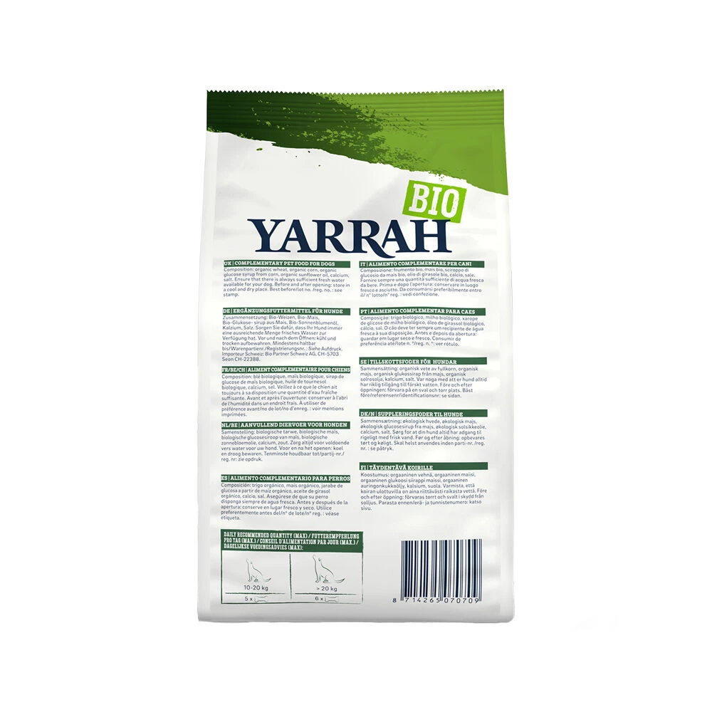 Yarrah - Hondensnack Vega Hondenkoekjes Grote Honden Bio 4 Yarrah - Hondensnack Vega Hondenkoekjes Grote Honden Bio - Afbeelding 4